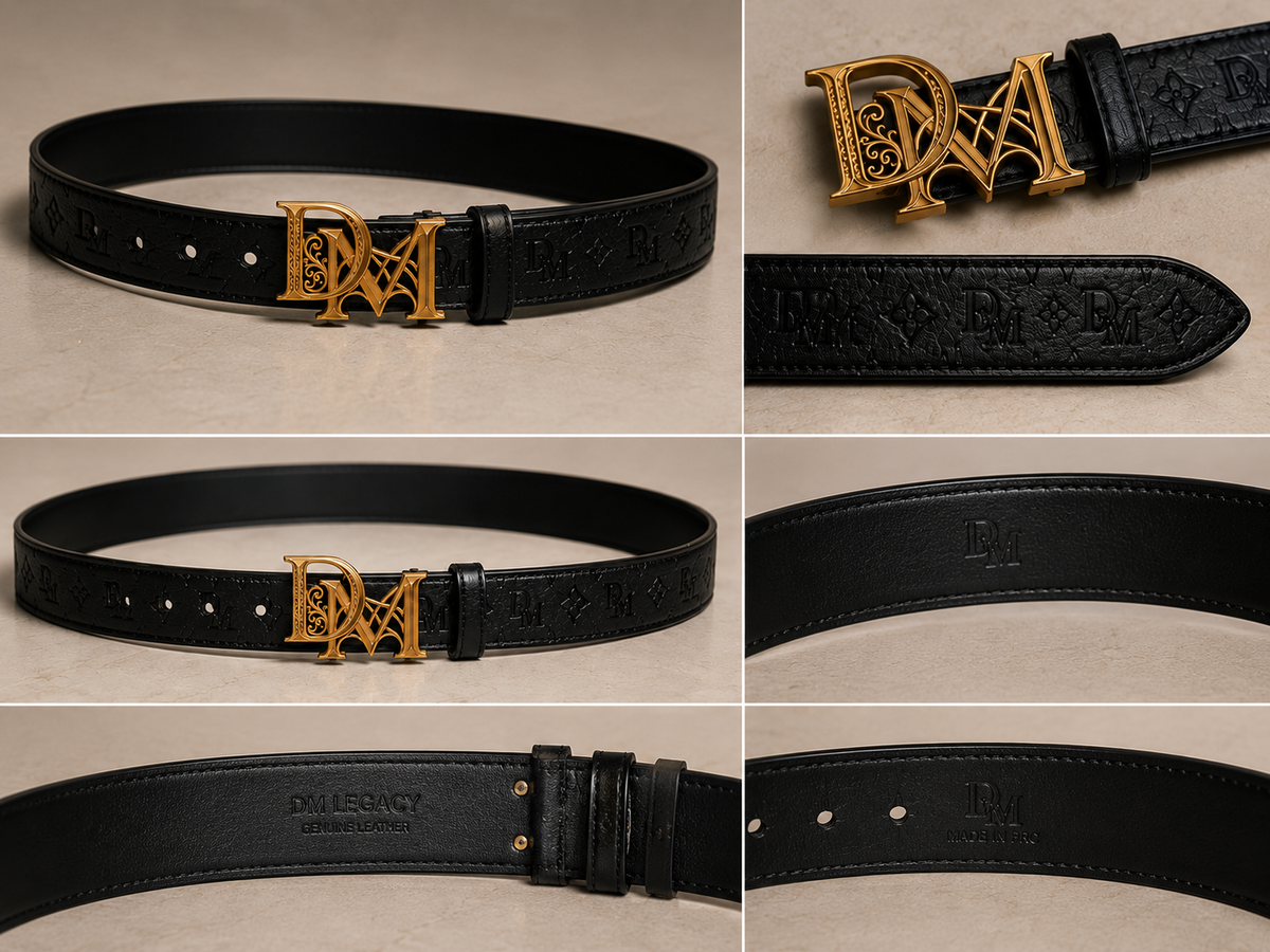 DM Legacy Signature Monogram Belt