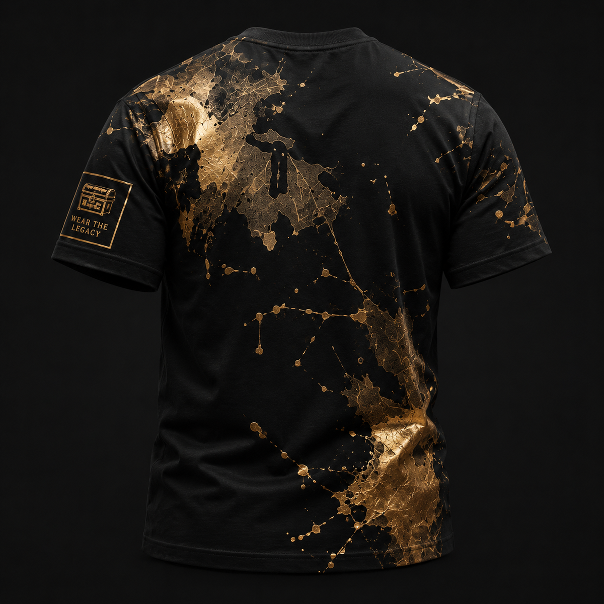 DM Legacy Black & Gold Signature Tee