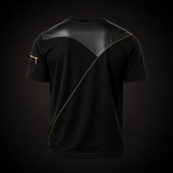DM Legacy Black & Gold Zip Pocket Luxury Tee