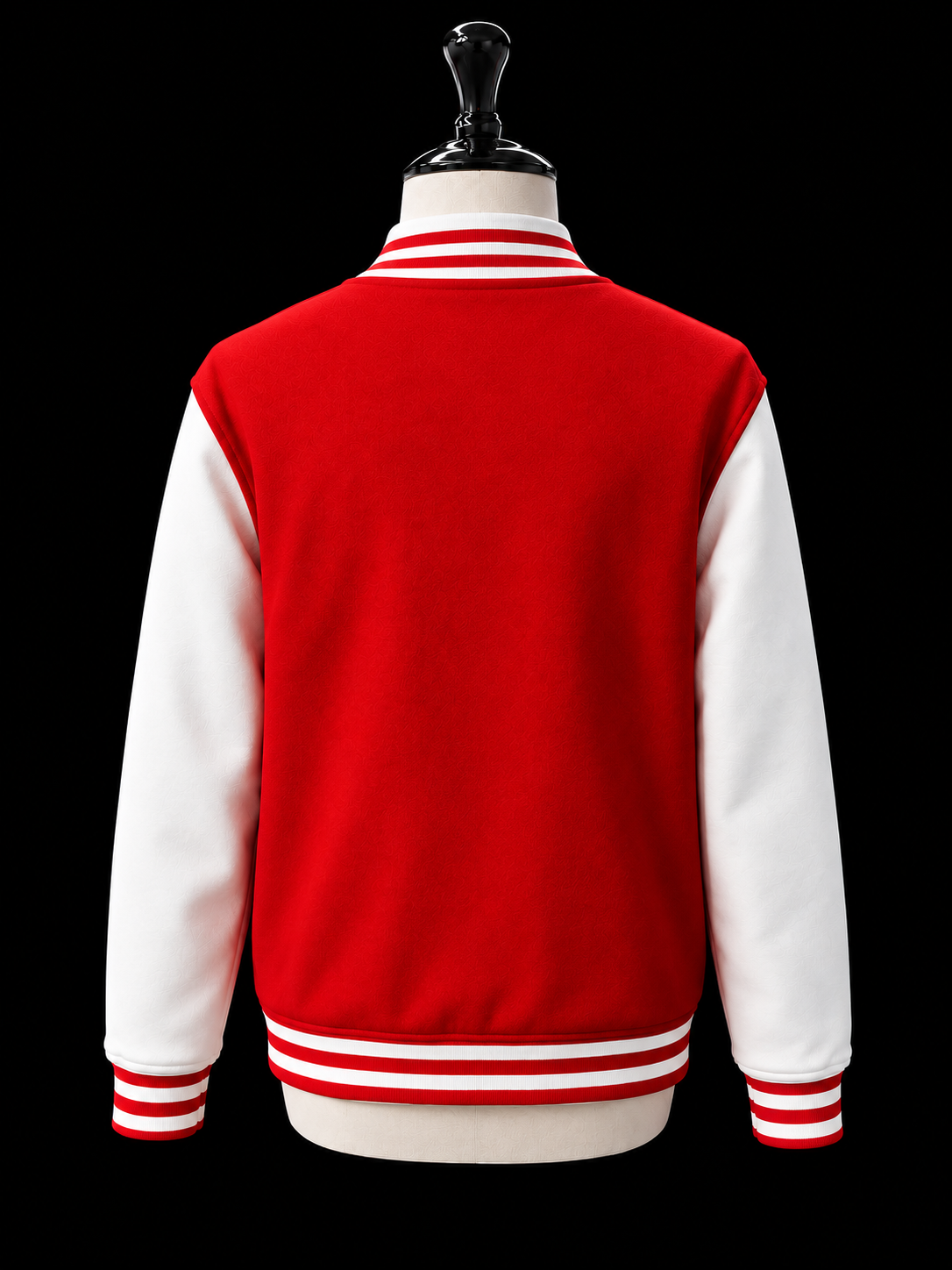 DM Legacy Red & White Varsity Jacket