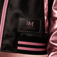 DM Legacy Black & Pink Luxury Varsity Jacket