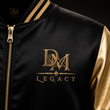 Blouson universitaire DM Legacy noir et or