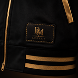 Blouson universitaire DM Legacy noir et or