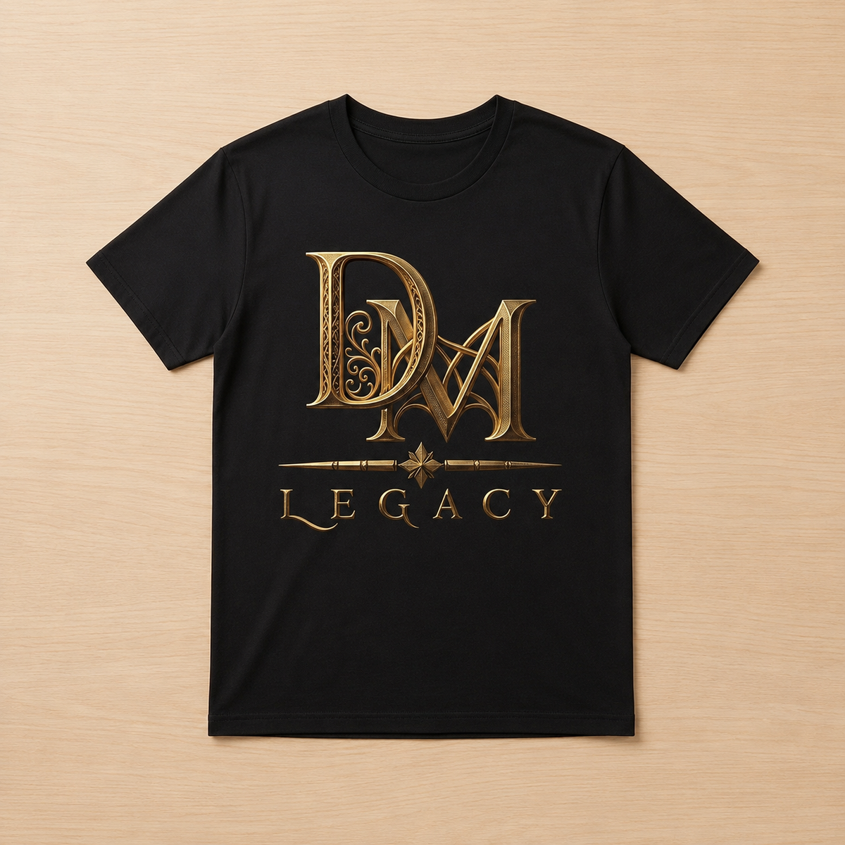 DM Legacy Boys Black Tee & Black Denim Se