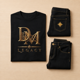 DM Legacy Boys Black Tee & Black Denim Se